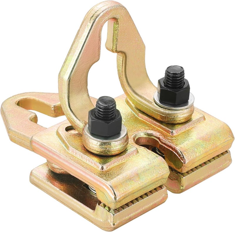 MYFULLY 5 Ton Auto Body Repair Clamp Kit Heavy Duty Right Angle Two-Way Pulling Clamp for Car Frame Straightening & Dent Pulling, Multi-Hook Point Design for Automotive Collision Repair - Image 1
